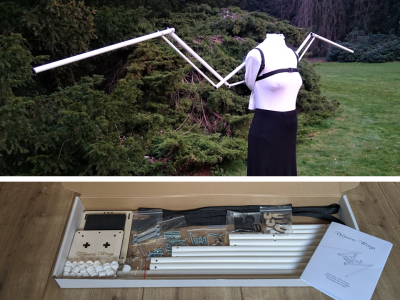 Mechanical Wings Frame - 'Large Sideways'- DIY kit