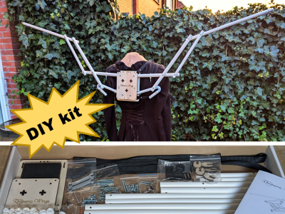 Mechanical Wings Frame - 'Small Upward' - DIY kit