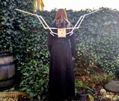 Mechanical Wings Frame - 'Small Upward' - Assembled