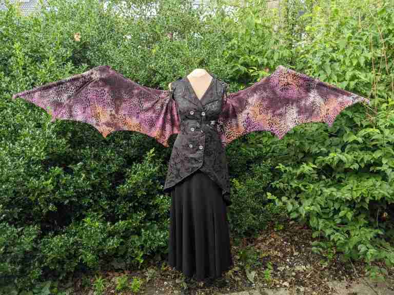 Dragon Wings Sewing Pattern PDF - Type 'Dragon' - Large Sideways