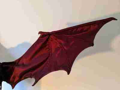 Wing of dragon demon bat wings DIY instructions sewing pattern.